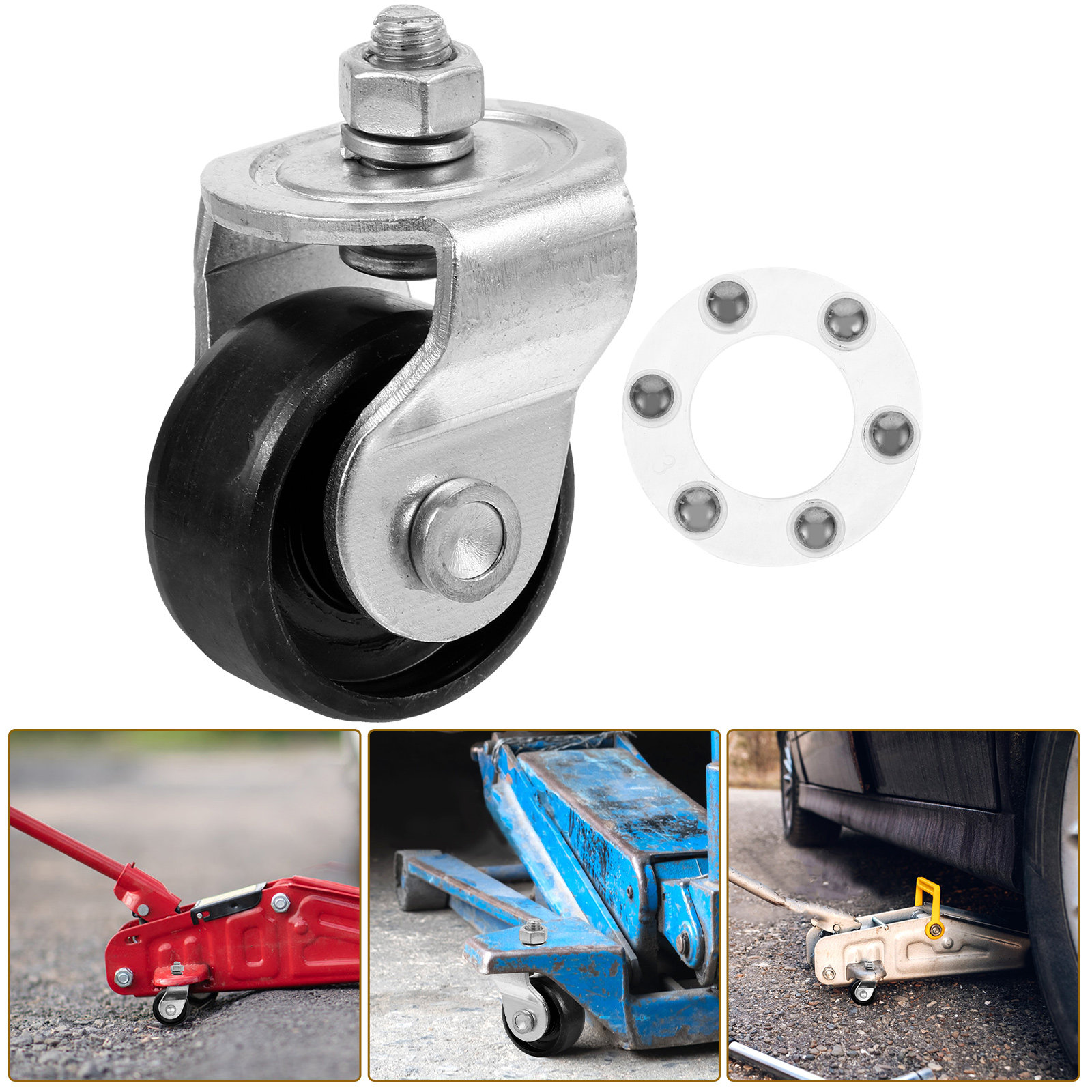 Heavy Equipment Bucket - Roulettes de remplacement pour cric hydraulique